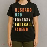 Fantasy Football Legend Gift For Dad Husband T-Shirt thumb 4
