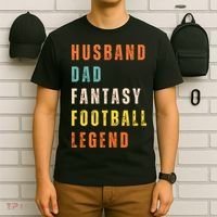 Fantasy Football Legend Gift For Dad Husband T-Shirt thumb 6