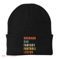 Fantasy Football Legend Gift For Dad Husband Beanie thumb 0