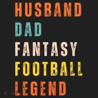 Fantasy Football Legend Gift For Dad Husband Hat thumb 2