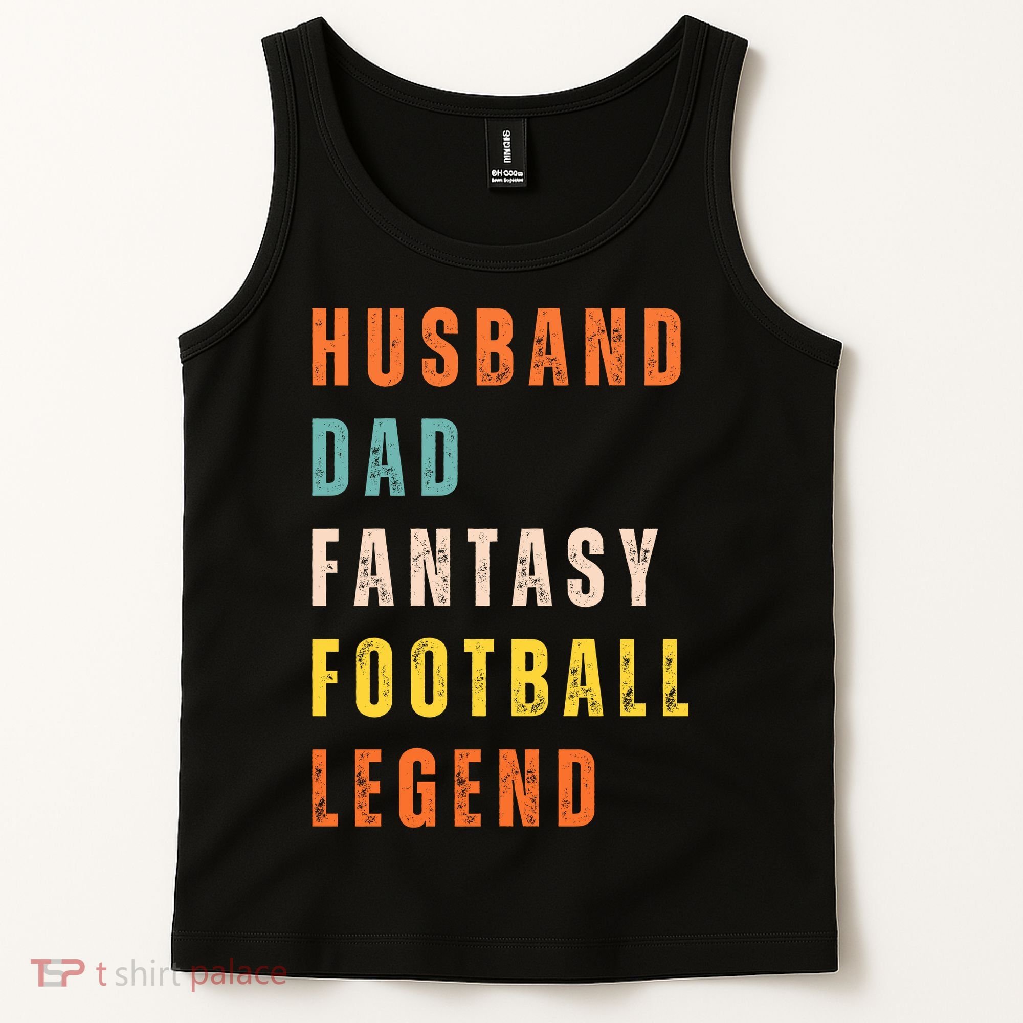 Fantasy Football Legend Gift For Dad Husband Tank Top