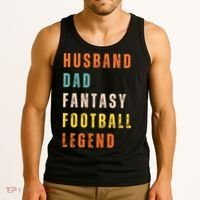 Fantasy Football Legend Gift For Dad Husband Tank Top thumb 3