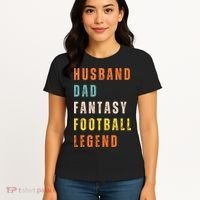 Fantasy Football Legend Gift For Dad Husband Women's T-Shirt thumb 4