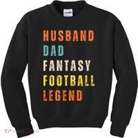 Fantasy Football Legend Gift For Dad Husband Kids Sweatshirt thumb 0