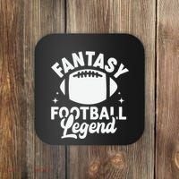Fantasy Football Legend Sporty Graphic Coaster thumb 0