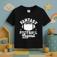Fantasy Football Legend Sporty Graphic Toddler T-Shirt thumb 3