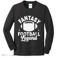 Fantasy Football Legend Sporty Graphic Kids Long Sleeve Shirt thumb 0