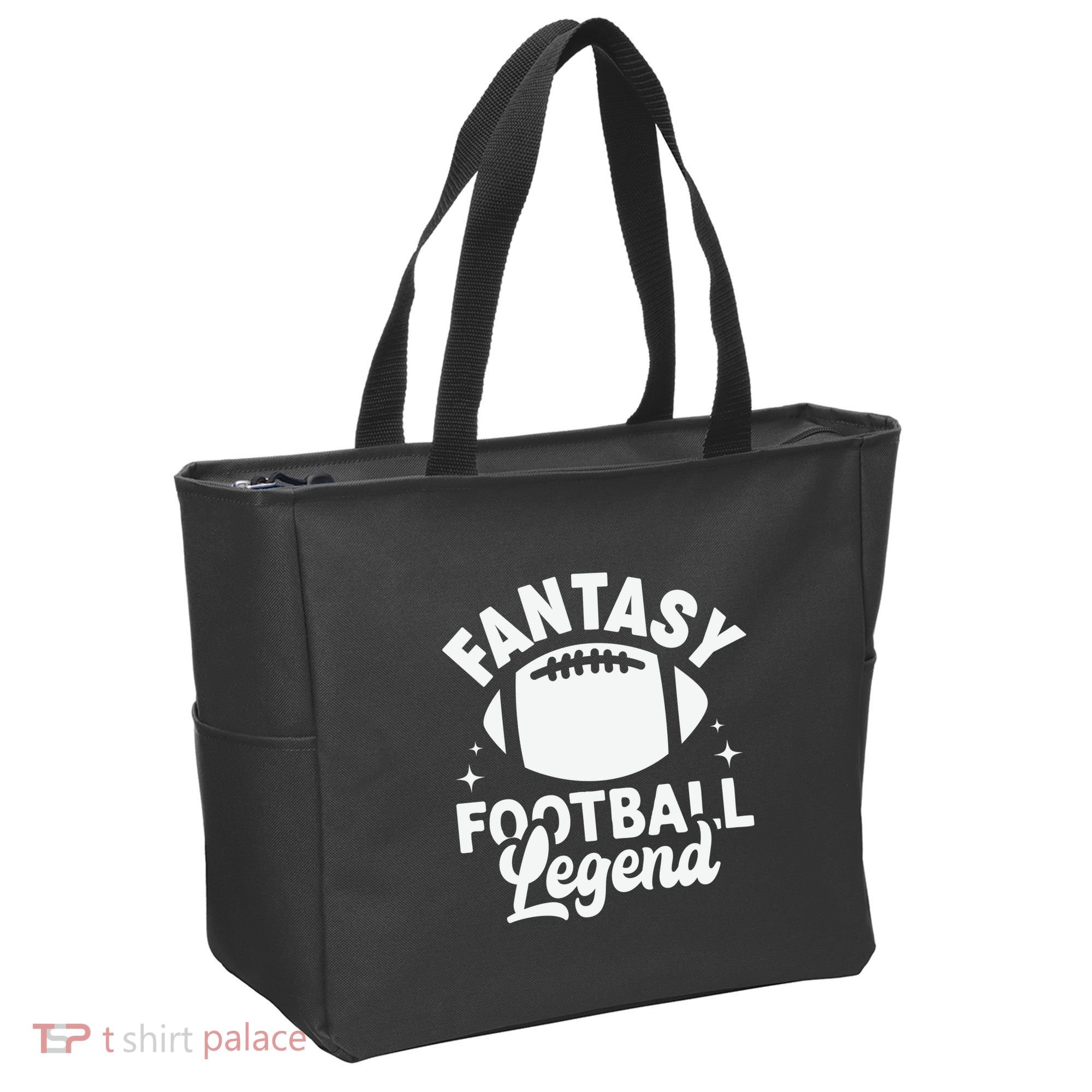 Fantasy Football Legend Sporty Graphic Tote Bag