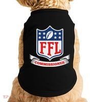 Fantasy Football League Commissioner Ffl Commish Doggie Tank thumb 0