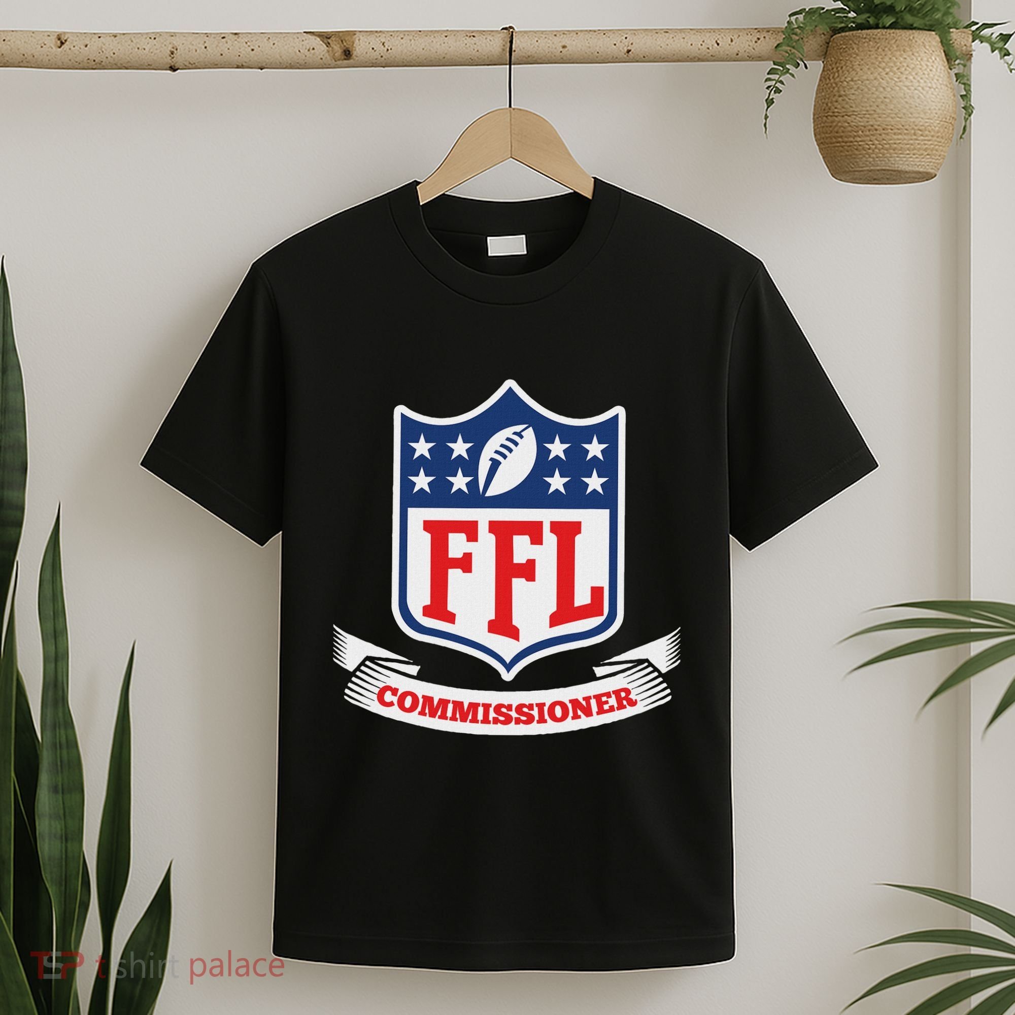 Fantasy Football League Commissioner Ffl Commish T-Shirt
