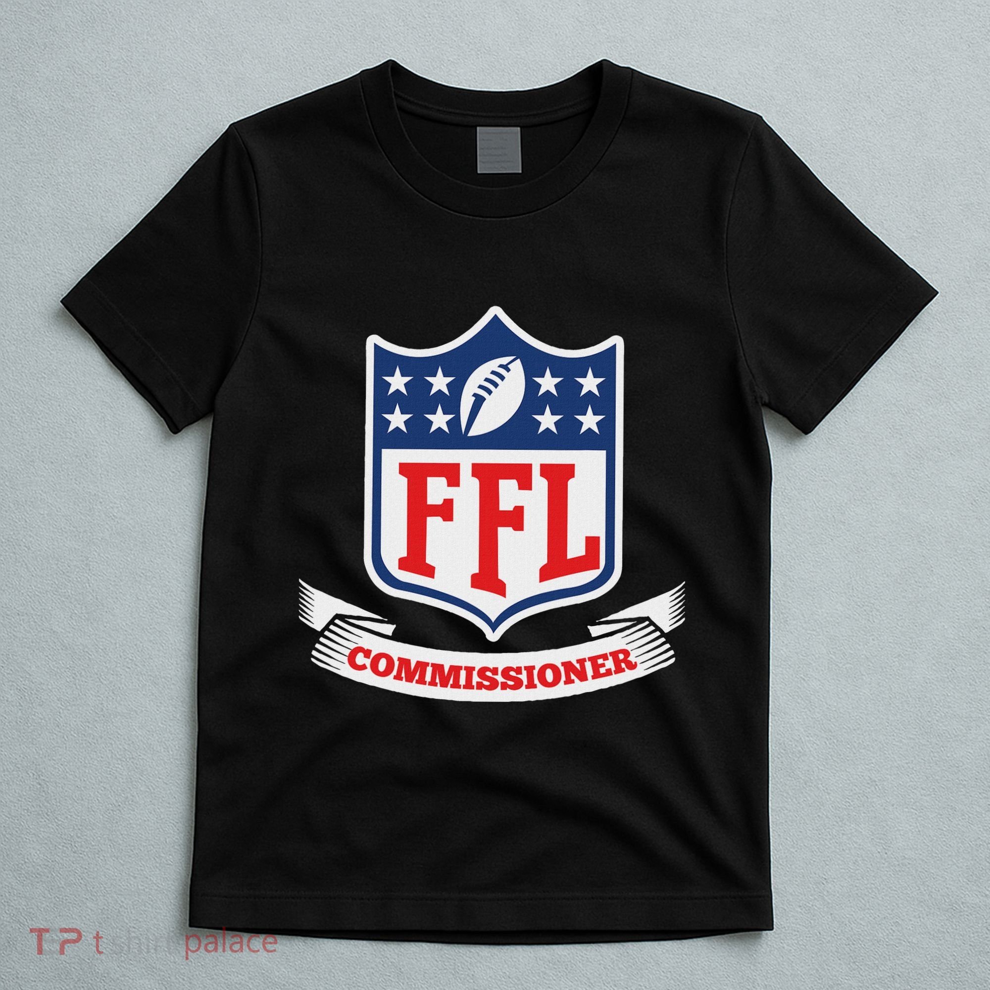 Fantasy Football League Commissioner Ffl Commish T-Shirt