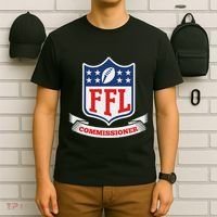 Fantasy Football League Commissioner Ffl Commish T-Shirt thumb 6