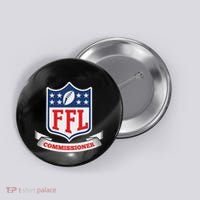 Fantasy Football League Commissioner Ffl Commish Button thumb 0