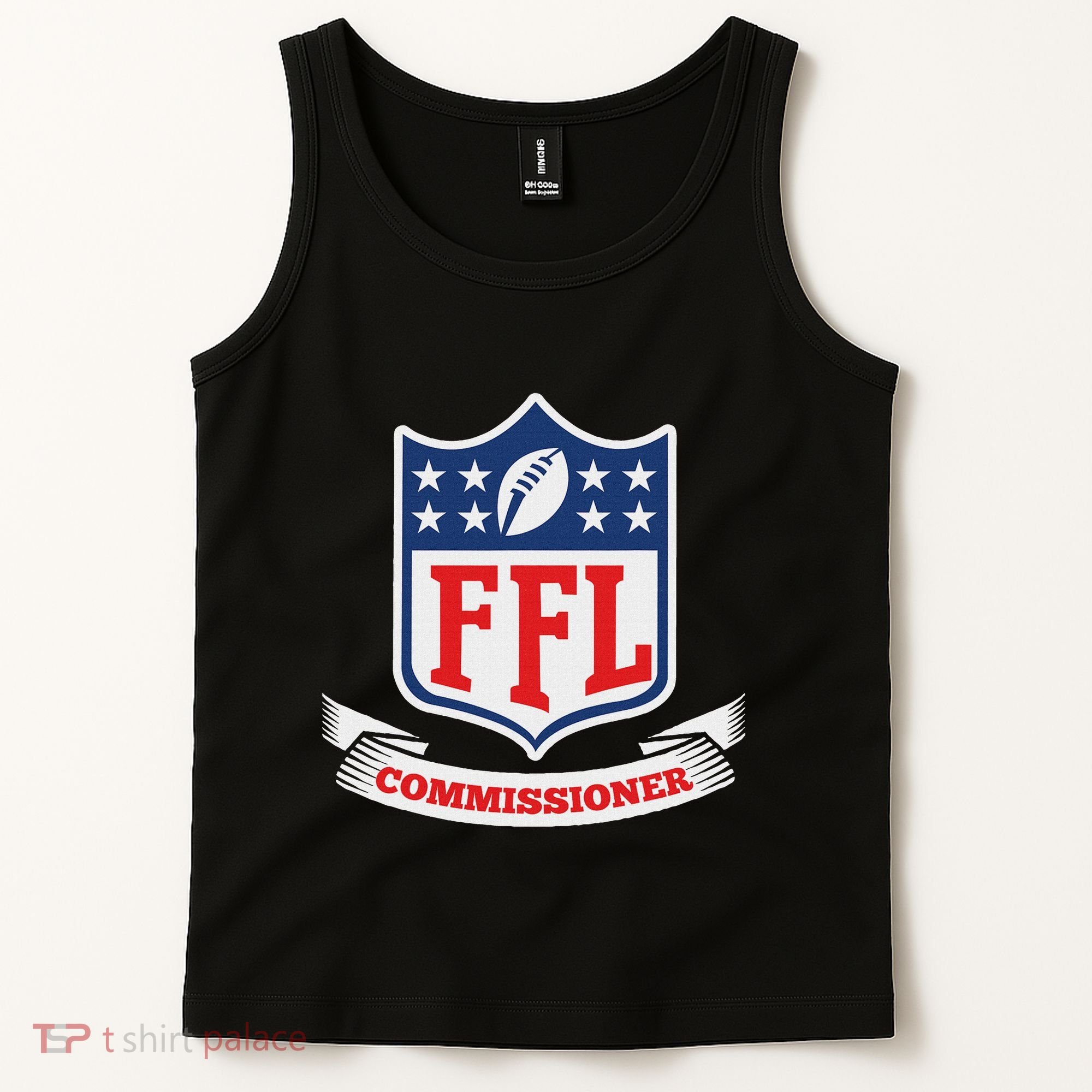 Fantasy Football League Commissioner Ffl Commish Tank Top