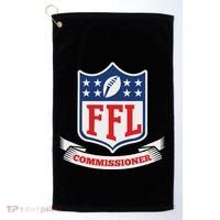 Fantasy Football League Commissioner Ffl Commish Golf Towel thumb 0