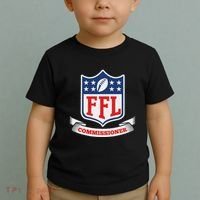 Fantasy Football League Commissioner Ffl Commish Toddler T-Shirt thumb 2