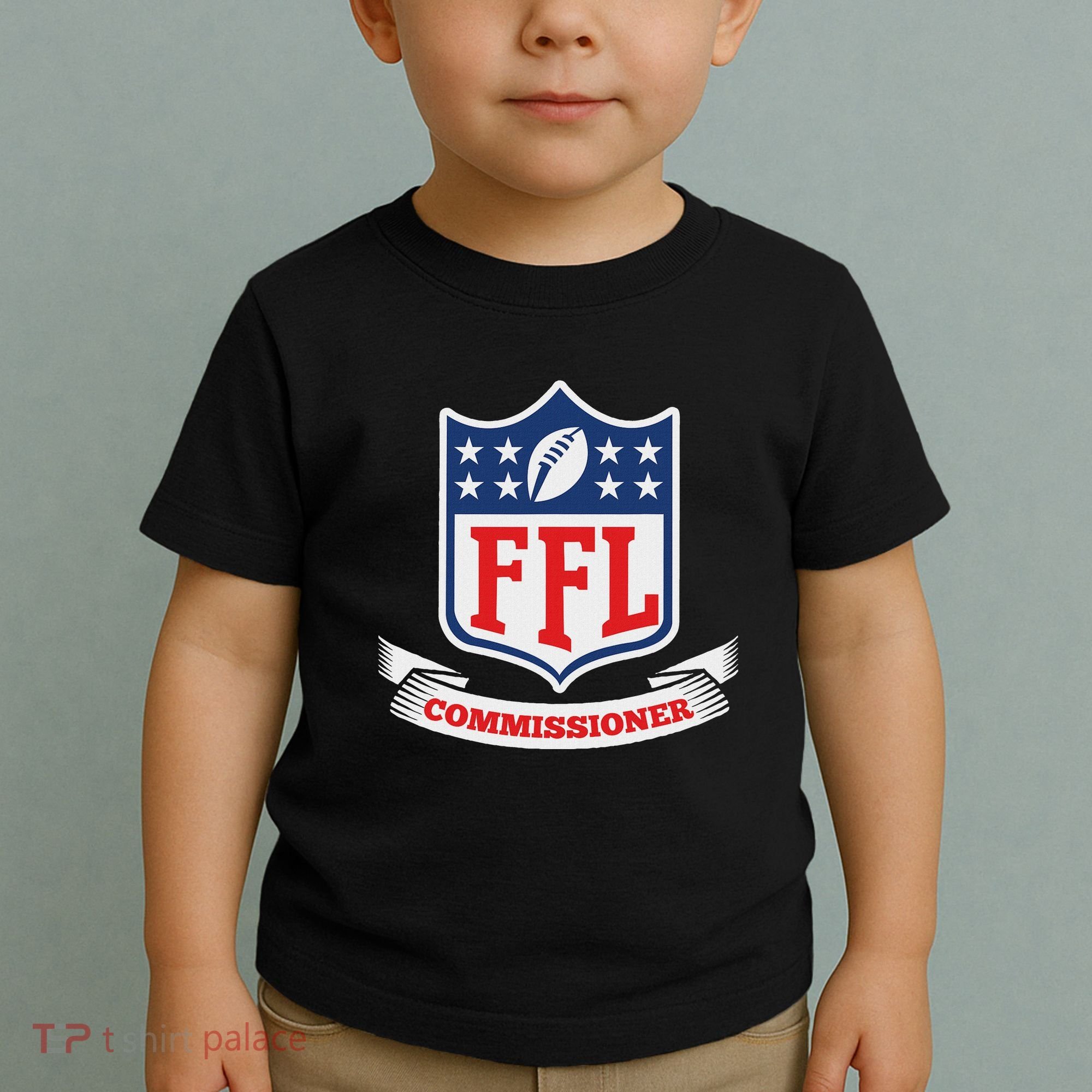 Fantasy Football League Commissioner Ffl Commish Toddler T-Shirt