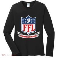 Fantasy Football League Commissioner Ffl Commish Women's Long Sleeve Shirt thumb 0