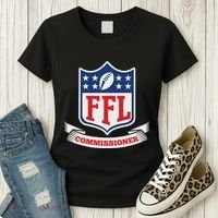 Fantasy Football League Commissioner Ffl Commish Women's T-Shirt thumb 3