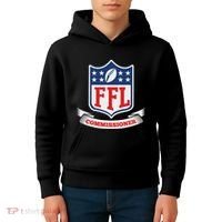 Fantasy Football League Commissioner Ffl Commish Kids Hoodie thumb 4