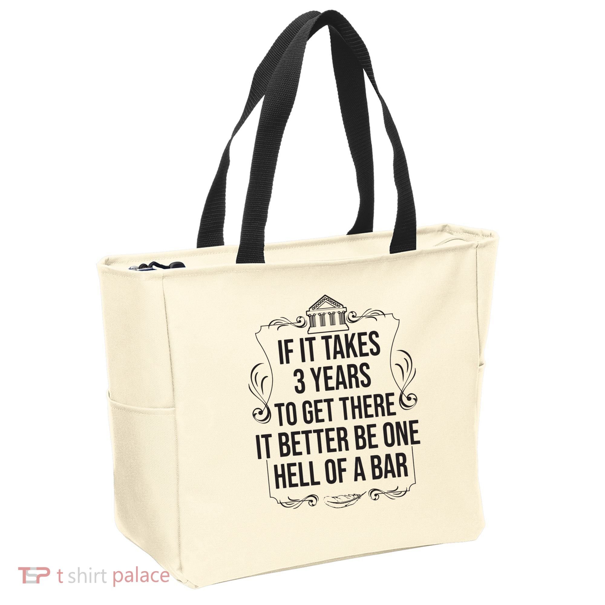 Funny Future Lawyer Student Gift Cute Law School Bar Exam Tote Bag