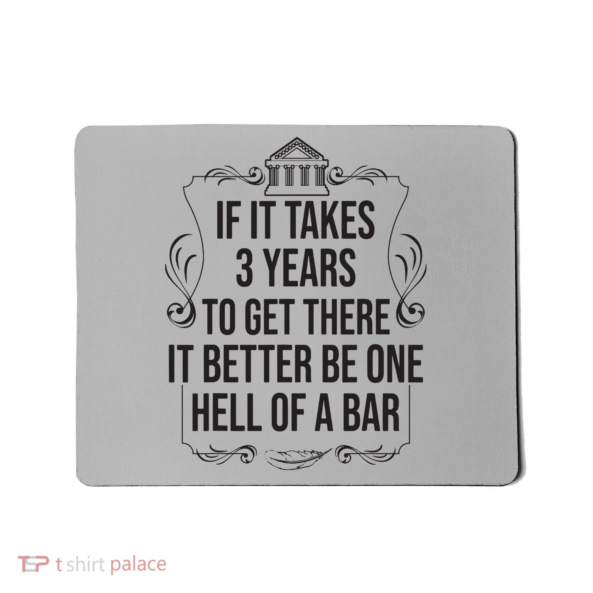 Funny Future Lawyer Student Gift Cute Law School Bar Exam Mousepad