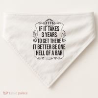 Funny Future Lawyer Student Gift Cute Law School Bar Exam USA-Made Doggie Bandana thumb 0