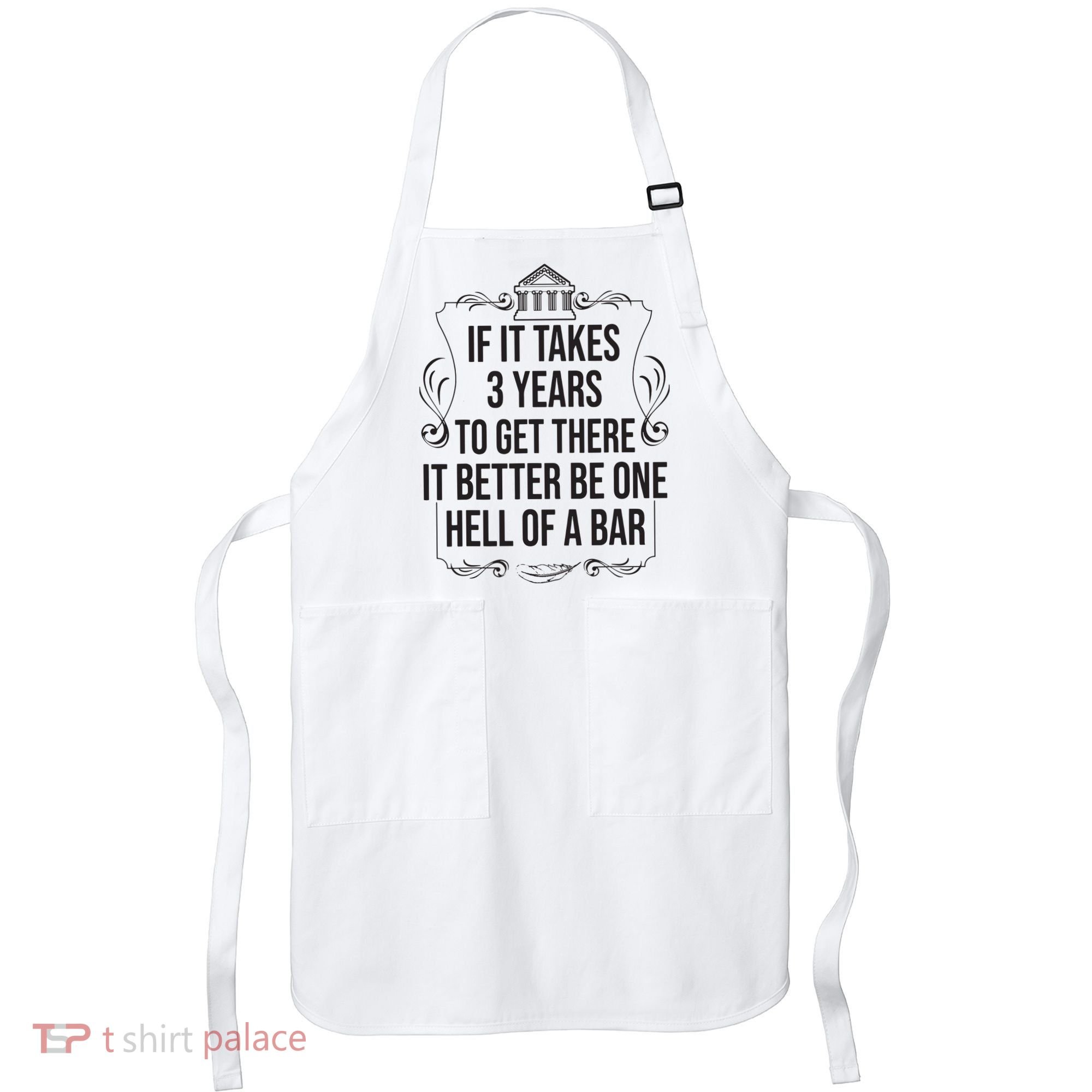 Funny Future Lawyer Student Gift Cute Law School Bar Exam Apron