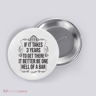 Funny Future Lawyer Student Gift Cute Law School Bar Exam Button