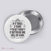 Funny Future Lawyer Student Gift Cute Law School Bar Exam Button thumb 0