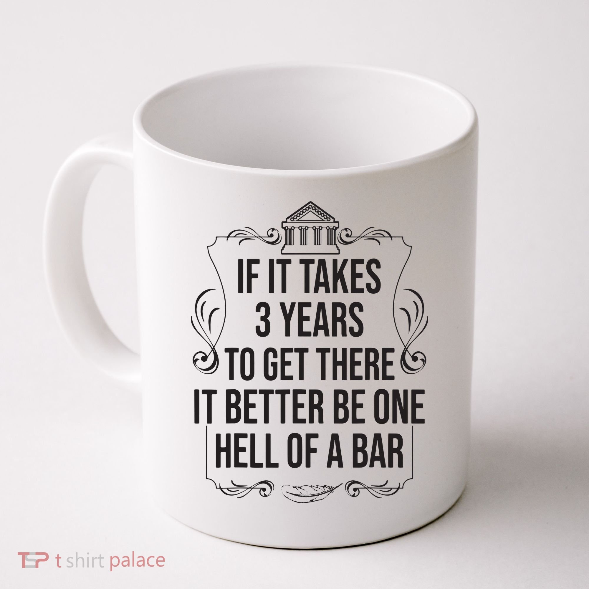 Funny Future Lawyer Student Gift Cute Law School Bar Exam Coffee Mug