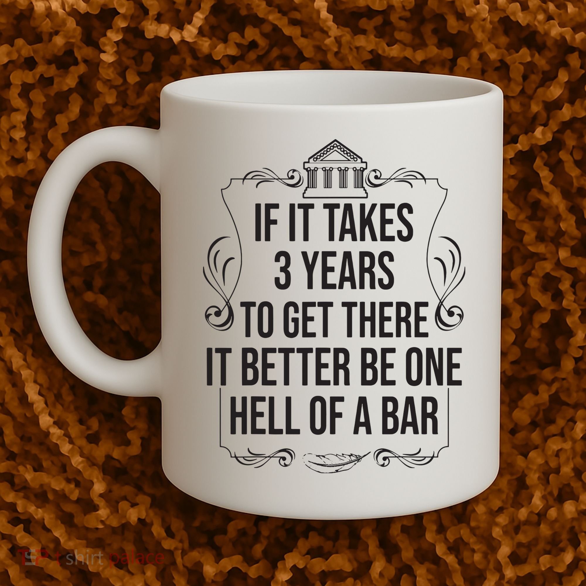 Funny Future Lawyer Student Gift Cute Law School Bar Exam Coffee Mug