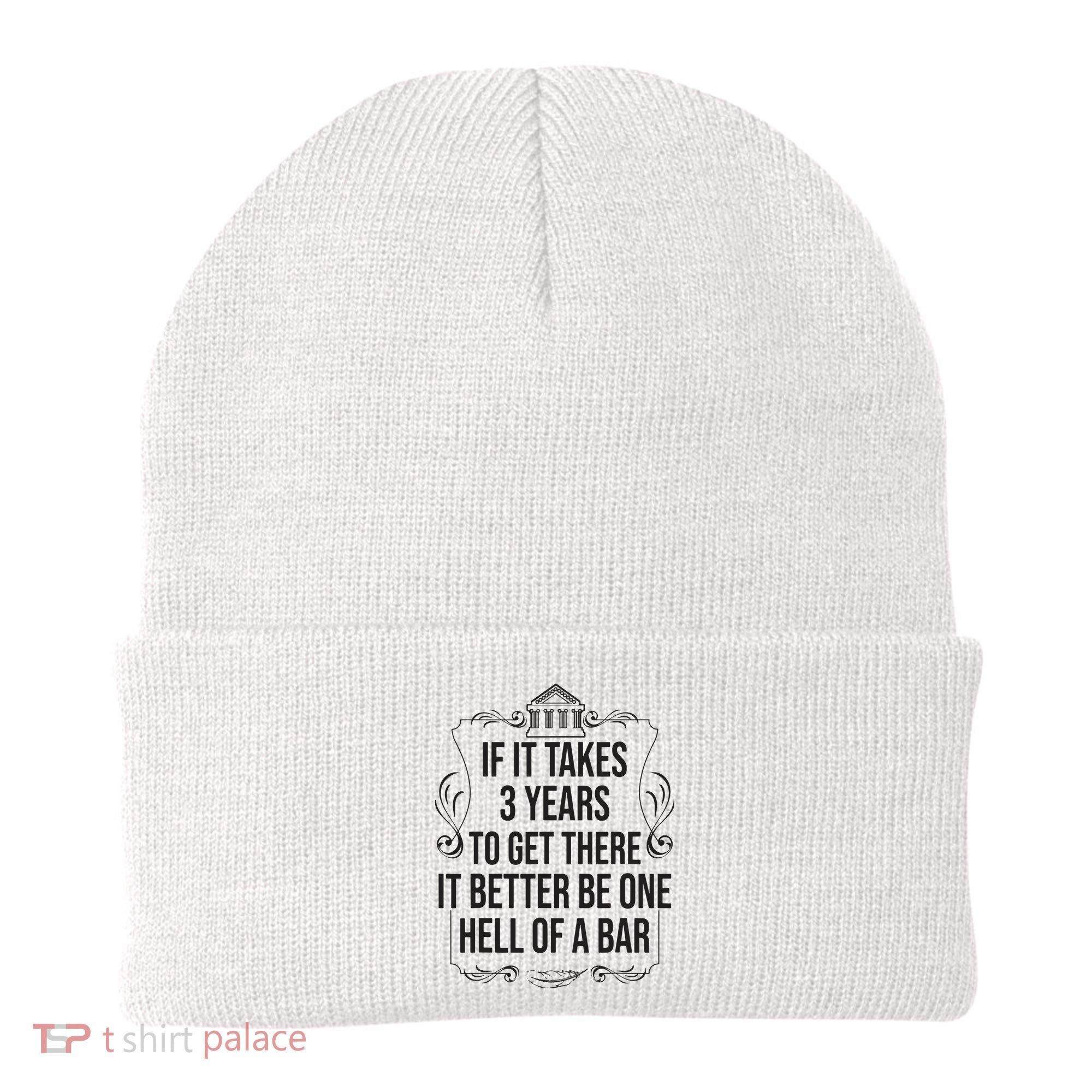 Funny Future Lawyer Student Gift Cute Law School Bar Exam Beanie