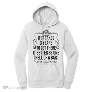 Funny Future Lawyer Student Gift Cute Law School Bar Exam Women's Hoodie
