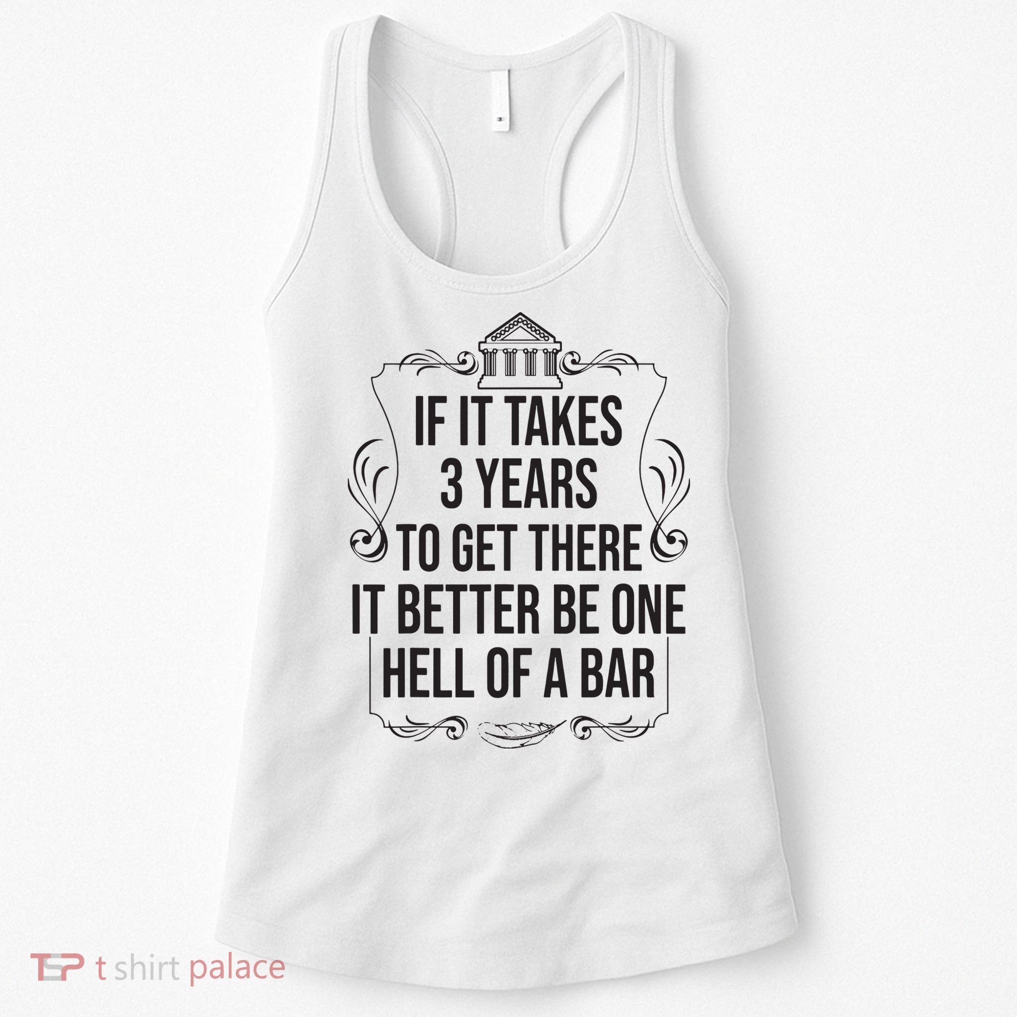Funny Future Lawyer Student Gift Cute Law School Bar Exam Women's Tank Top