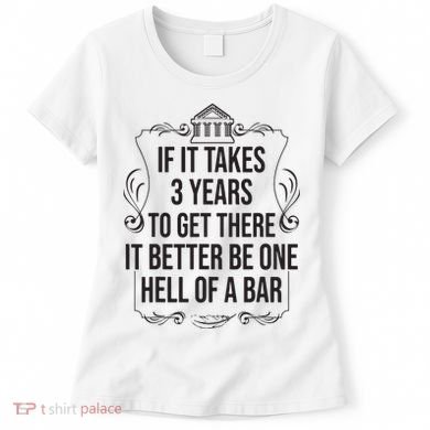 Funny Future Lawyer Student Gift Cute Law School Bar Exam Women's T-Shirt