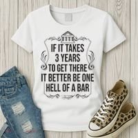 Funny Future Lawyer Student Gift Cute Law School Bar Exam Women's T-Shirt thumb 3
