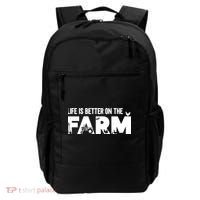 Farm Farmer Life Is Better On The Farm Backpack thumb 0