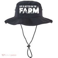 Farm Farmer Life Is Better On The Farm Bucket Hat thumb 0