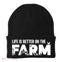 Farm Farmer Life Is Better On The Farm Beanie thumb 0
