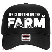 Farm Farmer Life Is Better On The Farm Hat thumb 0