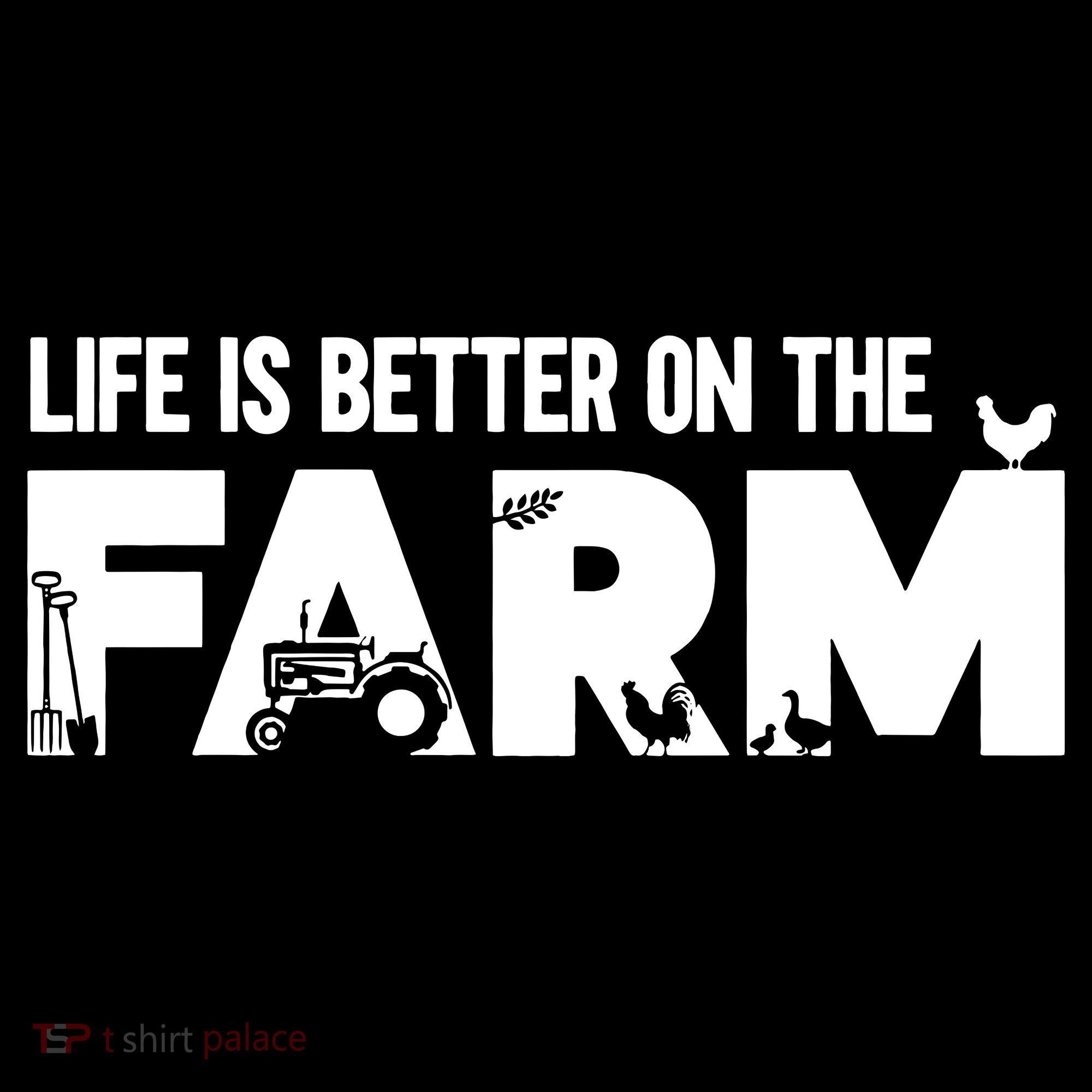 Farm Farmer Life Is Better On The Farm Tank Top