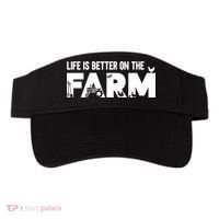 Farm Farmer Life Is Better On The Farm Visor thumb 0