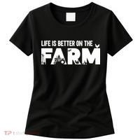 Farm Farmer Life Is Better On The Farm Women's T-Shirt thumb 0