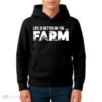 Farm Farmer Life Is Better On The Farm Kids Hoodie thumb 4