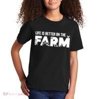 Farm Farmer Life Is Better On The Farm Kids T-Shirt thumb 2