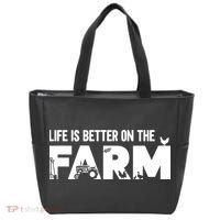 Farm Farmer Life Is Better On The Farm Tote Bag thumb 0