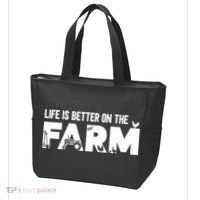 Farm Farmer Life Is Better On The Farm Tote Bag thumb 3