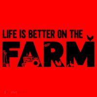 Farm Farmer Life Is Better On The Farm Santa Hat thumb 1