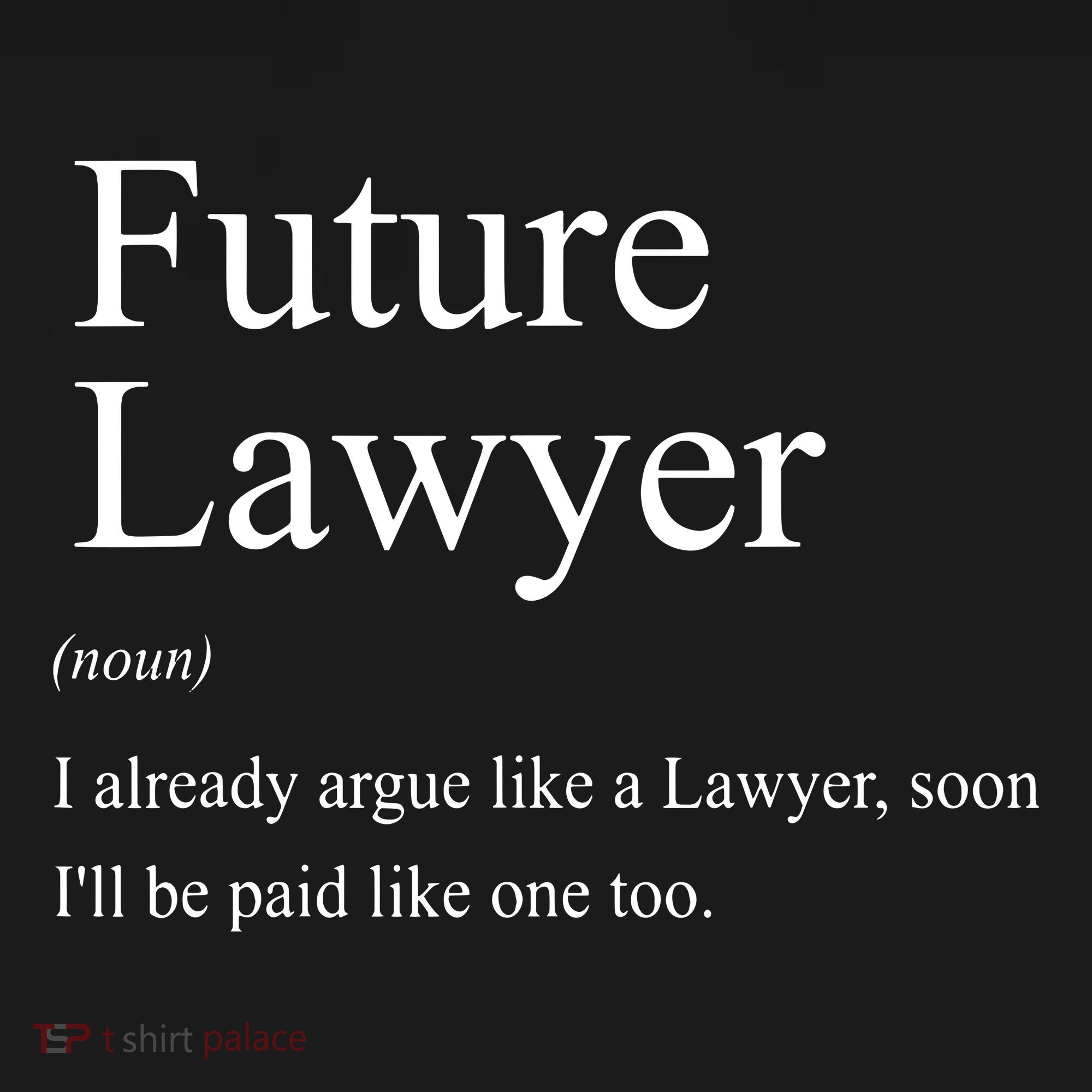 Funny Future Lawyer Gift For Law School Graduate Attorney Women's Hoodie